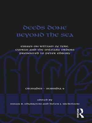 cover image of Deeds Done Beyond the Sea